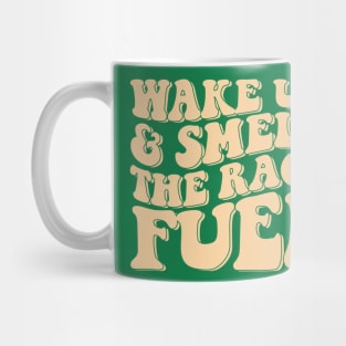Wake Up And Smell The Race Fuel/ Womens Race Shirt/ Motocross Shirt/ Moto Shirt/ Motocross Apparel/ Racing Apparel Mug